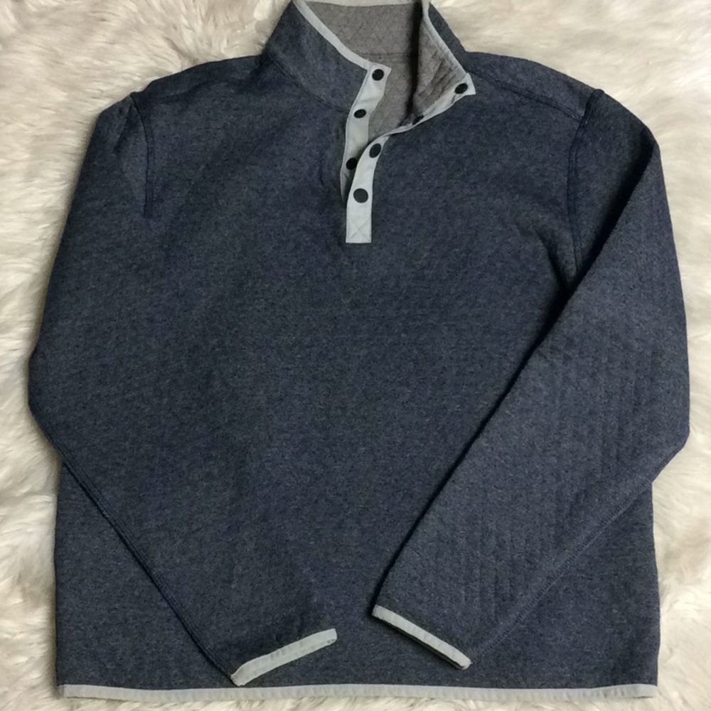 Southern Tide Reversible blue and gray